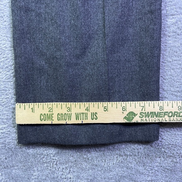 Talbots Women's Gray‎ Wool Blend Stretch Trousers Career Dress Office Pants - Picture 6 of 16